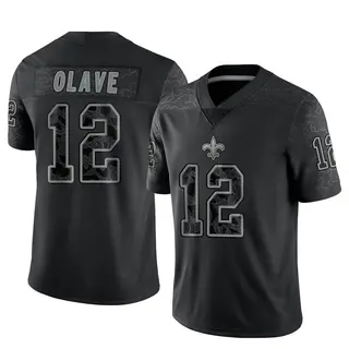 Men's Nike Chris Olave Black New Orleans Saints Vapor F.U.S.E. Limited  Jersey