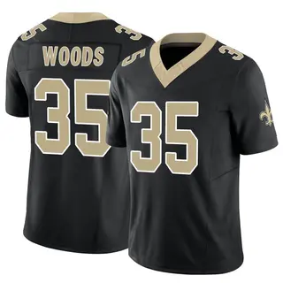 Nike Pete Werner New Orleans Saints Elite Black Team Color Vapor  Untouchable Jersey - Men's