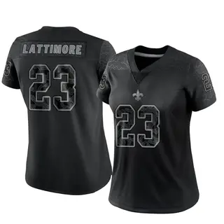 Men's New Orleans Saints #23 Marshon Lattimore 2022 Royal Pro Bowl Stitched  Jersey